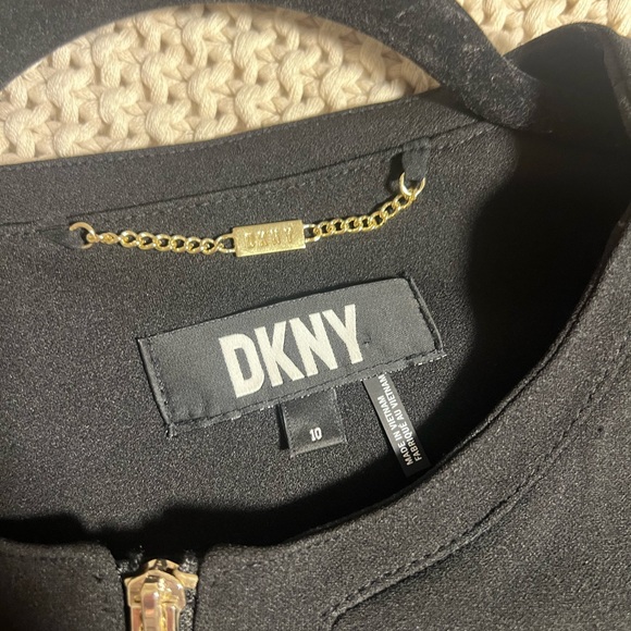 DKNY Women’s Formal Zip Front Jacket - Picture 4 of 5
